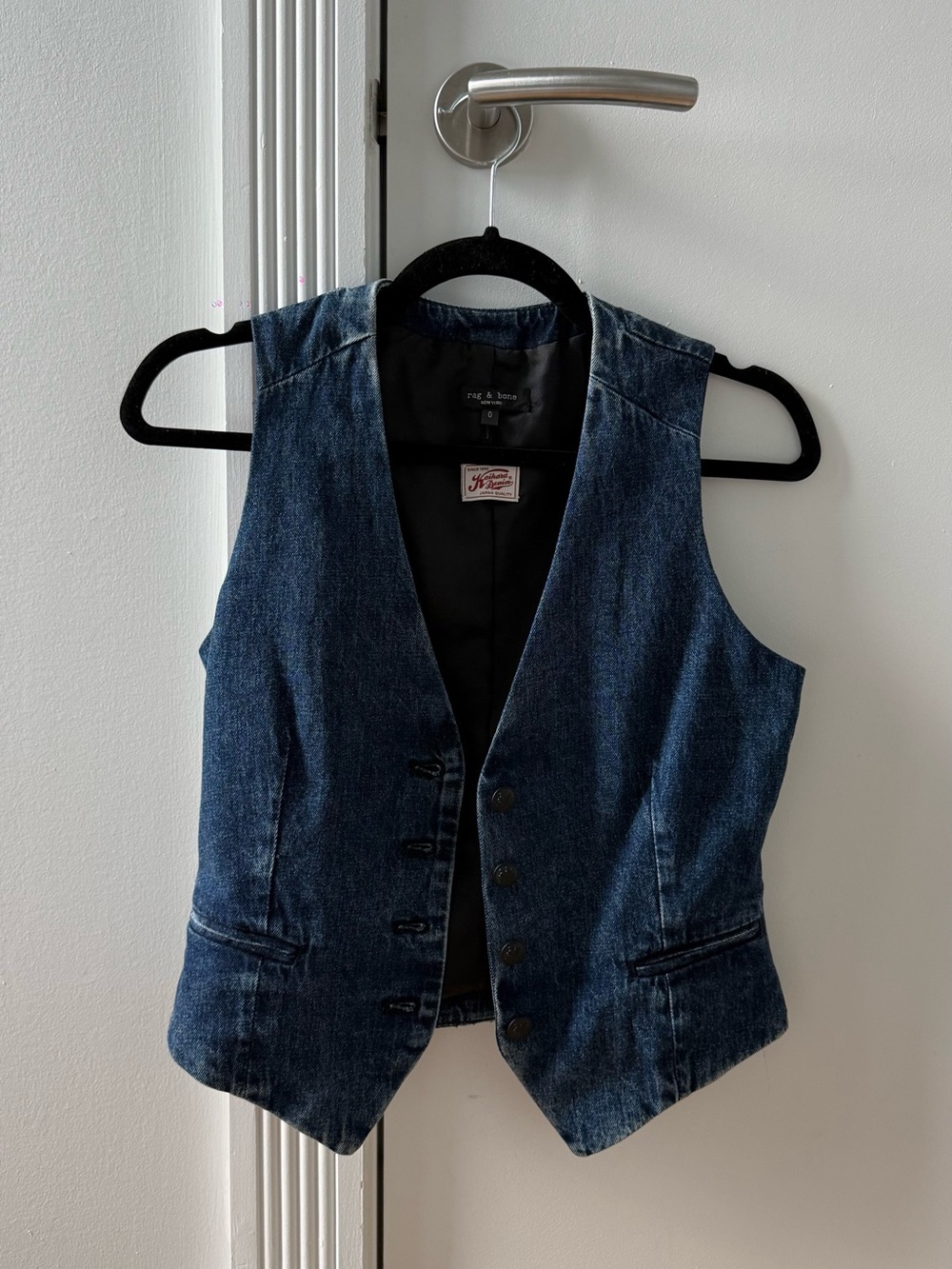rag & bone Priya Denim Vest